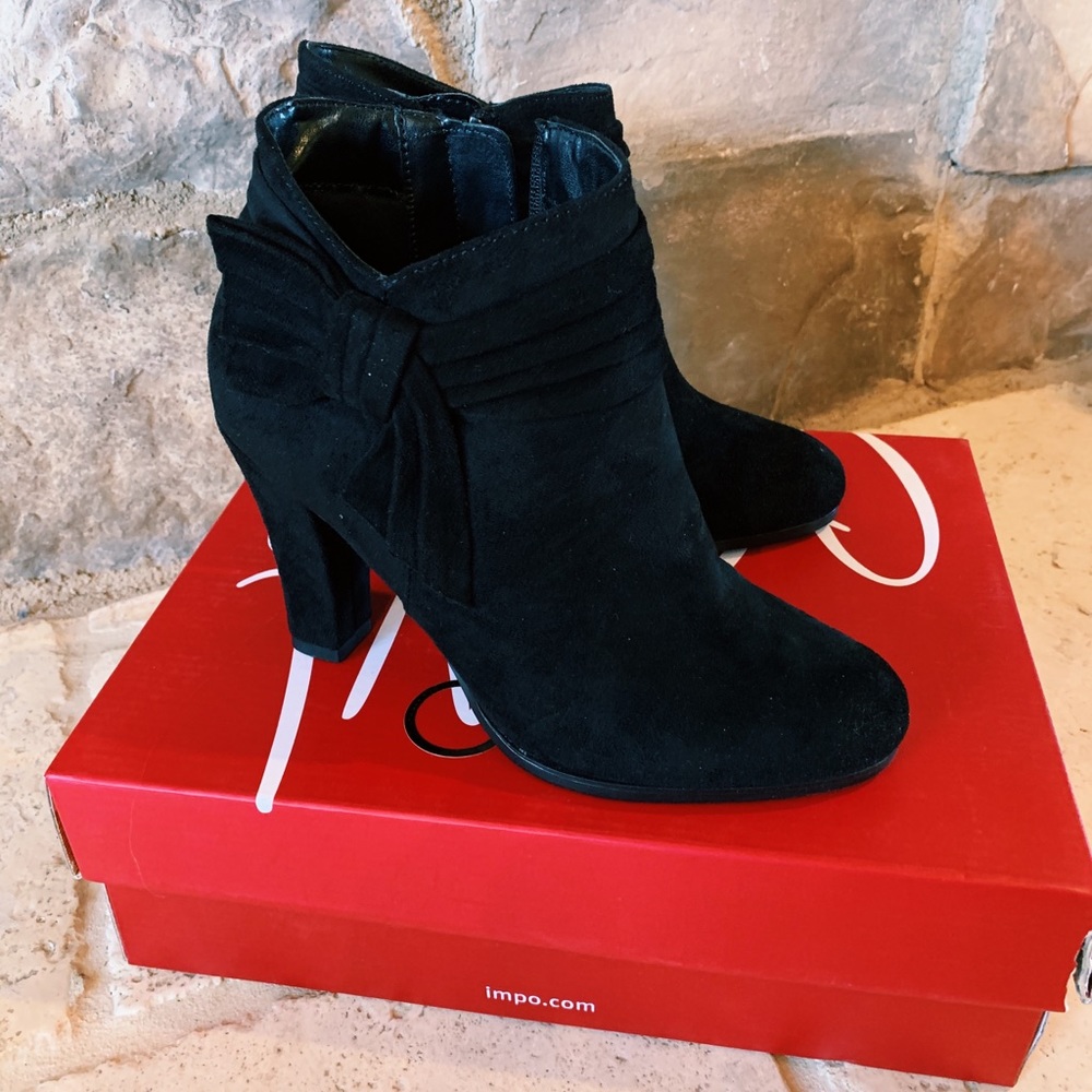 BLACK ANKLE BOOTIES